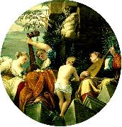 Paolo  Veronese music oil painting reproduction